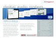 digital audio system - DDS (Distributor Data Solutions)€¦ · On-Q Digital Audio System, delivering streaming source variety, quality audio, and the convenience of app control,