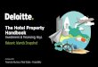 The Hotel Property Handbook - Deloitte US€¦ · The Hotel Property Handbook Investment & Financing Keys Balearic Islands Snapshot Financial Advisory I Real Estate - Hospitality