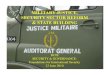MILITARY JUSTICE,MILITARY JUSTICE, SECURITY SECTOR …€¦ · MILITARY JUSTICE,MILITARY JUSTICE, SECURITY SECTOR REFORM & STATE BUILDING& STATE BUILDING KCIS SECURITY & GOVERNANCE: