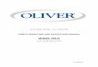 MODEL 705-N - Oliver Packaging & Equipment Company€¦ · 705s20000-cv grand rapids, michigan, u.s.a. 49504-5298 user’s operating and instruction manual model 705-n dual blade