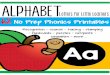 ALPHABET - KIDSPARKZ€¦ · ALPHABET 62 No Prep Phonics Printables Aa Recognition – sounds – tracing – stamping - flashcards – puzzles – cut/paste – wearables – more