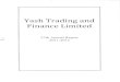Yash Trading and Finance Limited - Bombay Stock Exchange€¦ · Yash Trading and Finance Limited— Annual Report 2012 DIRECTORS' REPORT To The Members of YASH TRADING AND FINANCE