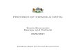 PROVINCE OF KWAZULU-NATAL - KZN Treasury Estimates of Provincial … · PROVINCE OF KWAZULU-NATAL Socio-Economic Review and Outlook 2020/2021 KwaZulu-Natal Provincial Government 