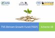 TVS Shriram Growth Fund (TSGF) Scheme 1B€¦ · Shriram Group Investment Manager 3 Rajeev Gupta Former Managing Director Carlyle Asia Partners . Rich Ecosystem of Venture Advisors