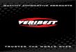 VERIBEST AUTOMOTIVE PRODUCTS CORP.img.tradekey.com/.../brochures/1/6/7648293-201303271250165152e… · VERIBEST AUTOMOTIVE PRODUCTS CORP. A QUALITY BRAND NAME FOR AUTOMOTIVE PRODUCTS