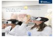 Faculty of Health Sciences and Medicine brochure of Health Sciences &amp... · BIOMEDICAL SCIENCE Biomedical Science at Bond University is a well-rounded science program, developing
