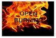 OPEN BURNING quality news... · Air pollution created from open burning can: • Cause respiratory diseases such as asthma, emphysema, and chronic bronchitis • Irritate your eyes