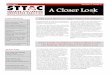 May 2015 Volume 4, Issue 5 A Closer Lo k...World No Tobacco Day (WNTD) (2015): Training Details STTAC is planning a community training and recognition event. The event will be a training