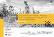 The Market Opportunity for Productive Use Leveraging Solar … · 2019-10-03 · Kenya Market Deep Dive vi.Zimbabwe Market Deep Dive vii.Côte d’Ivoire ... Insights and Findings