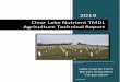 Clear Lake Nutrient TMDL Agriculture Technical Report · scoria (LCWC 2012). Lake County hillside volcanic soils are red, a color often associated with old, highly weathered soils