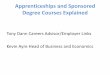 Apprenticeships and Sponsored Degree Courses Explainedparents.winstanley.ac.uk/wp-content/uploads/sites/... · Sam Cornes Insurance Underwriting Apprenticeship, Aviva Jordan Parker