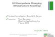 EV Everywhere Charging Infrastructure · PDF file 2016-06-23 · EV Everywhere Charging Infrastructure Roadmap Principal Investigator: Donald B. Karner Presenter: Tom Garetson Electric