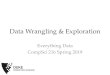 Data Wrangling & Exploration - Computer Science · Data Wrangling & Exploration Everything Data CompSci 216 Spring 2019. Announcements (Mon. Jan. 22) ... Computer Science •Automated