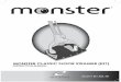 MONSTER CLASSIC FLOOR STEAMER (EZ1) · MONSTER CLASSIC FLOOR STEAMER (EZ1) INSTRUCTION MANUAL S t e a m B o o s t e r. SAVE THESE INSTRUCTIONS • The manufacturer reserves the right