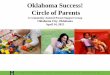 Oklahoma Success! Circle of Parents OKLAHOMA...Guidance began forming Circle of Parent groups in Oklahoma. Before that time, groups had to be contracted throughout the state of Oklahoma