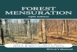 Forest Mensuration - Startseite · Role of Forest Mensuration in Forest Management, 2 1.2. Forest Mensuration as a Tool for Monitoring Forests, 3 1.3. Relevance of Forest Mensuration
