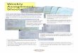 Weekly Assignment Sheets - Mom Delights · Weekly Assignment Sheets Using cheap spirals for daily assignments for my children was a genius idea (I first read it on Sarah Mackenzie’s