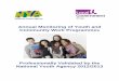 Annual Monitoring of Youth and Community Work Programmes€¦ · Annual Monitoring of Youth and Community Work Programmes Professionally Validated by the ... is highlighted here in