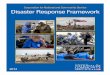 A. Introduction … · A. Introduction . The Disaster Response Framework (DRF) provides a systematic, proactive guide for Corporation for National and Community Service (CNCS) staff