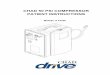 CHAD 50 PSI COMPRESSOR PATIENT INSTRUCTIONS...GENERAL INFORMATION This manual provides information necessary to operate the 50 PSI Compressor. This unit is designed for the most efficient,