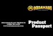 MegaMass Plant Products Passport · 2016-08-13 · MegaMass Plant Products 1 (888) 963-6339 . Performance Enhancing Plant Products Performance Améliorer Plante ... 8437 1L $11.00