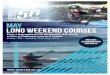 MAY LONG WEEKEND COURSES - University of …...MAY LONG WEEKEND COURSES During the traditional May Long Weekend holiday, University of Edinburgh Sport & Exercise provides a programme