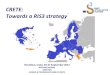 CRETE: Towards a RIS3 strategy - sectors: agro-food, tourism & culture, environment & quality of life