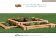 PLANTER BLOCK DESIGN GUIDE - Expocrete · 2017-05-17 · PLANTER BLOCK DESIGN GUIDE . PLANTER BLOCK EXPO-GARDENWALLS-PLANTERBLOCK-17 Build a customized planter box or raised garden