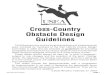 Cross-Country Obstacle Design Guidelines€¦ · Cross-Country Obstacle Design Guidelines The following cross-country jump descriptions and measurements were compiled by members of