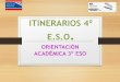 ITINERARIOS 4º E.Siesantoniofraguasforges.com/wp-content/uploads/2020/05/... · opciones 4º eso enseÑanzas acadÉmicas •desde matemÁticas acadÉmicas de 3º •con matemÁticas