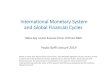 International Monetary System and Global Financial Cycles ¢â‚¬¢ International Monetary System £©Dollar