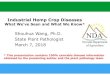 Shouhua Wang, Ph.D. State Plant Pathologist March …agri.nv.gov/uploadedFiles/agrinvgov/Content/Plant/Seed...State Plant Pathologist March 7, 2018 * This presentation contains 100%