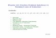 Physics 121 Practice Problem Solutions 11 Faraday’s Law of ...janow/Physics 121 Spring 2020...Fall 2012 Physics 121 Practice Problem Solutions 11 Faraday’s Law of Induction Contents:
