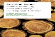 Mainstreaming Sustainability in Tropical Timber · Mainstreaming Sustainability in Tropical Timber — 6 Mainstreaming Sustainability in Tropical Timber — 7 The uptake of SFM in