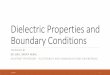 Dielectric Properties and Boundary Conditions Shoubra/Electrical... · Multiple-Dielectric Capacitors 11/24/2017 2. Intended Learning Outcomes ... Such materials differ from conductors