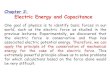 Electric Energy and Capacitance - Web directorywebdirectory.hcmiu.edu.vn/Portals/25/UserData... · 2.1.2. Electric Potential and Electric Potential Difference: U depends on q: U ~