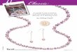 A B C D E F G H I J A pastel-hued necklace and …...to the jump ring. Close one side of the clasp with chainnose pliers. 1 earrings • On a head pin, string a spacer, a pearl, and