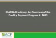 MACRA Roadmap: An Overview of the Quality Payment Program ... · MACRA Roadmap: An Overview of the Quality Payment Program in 2019. 2 ACP’s Take on Major 2019 MIPS Changes 2019