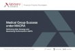 Medical Group Success under MACRA · Medical Group Success under MACRA Rethinking Risk Strategy and Maximizing Performance in MIPS Physician Practice Roundtable . 2 2 3 1 ... in a