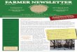 FARMER NEWSLETTER - Lancaster Ag...FARMER NEWSLETTER Naturally Interested in Your Future Winter 2015 Vol 15 Issue 1 Greetings and blessings to our sustainable agriculture community!