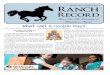 Ranch Record February 2012 • Volume 6, Issue 2 ……Ranch Record February 2012 • Volume 6, Issue 2 News For The Residents of Blackhorse Ranch Ranch Record What Can A Cookie Buy?