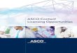 ASCO Content Licensing Opportunities · 2 Content Licensing Solutions • licensing@asco.org Expert Content From The American Society of Clinical Oncology The American Society of