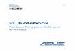 PC Notebook - dlsvr04.asus.com.cn · 2 Panduan Pengguna Elektronik PC Notebook Informasi Hak Cipta Dilarang memperbanyak, mengirim, merekam, menyimpan sebagian atau keseluruhan panduan