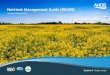 Nutrient Management Guide (RB209) - Microsoft...3 Using the Nutrient Management Guide (RB209) Section 1 Principles of nutrient management and fertiliser use Section 2 Organic materials