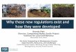 Why these new regulations exist and how they were developed€¦ · Composting = Jobs Potential New Jobs by Composting 1 Million Tons of Organics Option FTE Jobs Burning 120 Landfilling