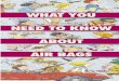WHAT YOU NEED TO KNOW ABOUT AIR BAGS...WHAT YOU NEED TOKNOW ABOUT AIR BAGS I f you are among the millions of Americans who will soon purchase, lease or rent a motor vehicle, it will