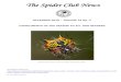 The Spider Club NewsThe Spider Club News DECEMBER 2018 Vol 34/4 Page 3 About the Spider Club The Spider Club of Southern Africa is a non-profit organisation. Our aim is to encourage