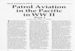 Patrol Aviation in the Pacific in WW II - NHHC...Patrol Aviation in the Pacific in WW II Part 1 a By Capt. Albert L. Raithel, Jr., USN (Ret.) T he development of patrol avia- tion