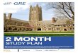 2020 EMPOWERgre 2 Month Study Plan - Rock Your GRE! Best ... 2... · Learn all the rules (and special patterns) needed to crush GRE geometry questions 3 Hours QUANT: OG Geometry Quizzes