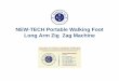 NEW-TECH Portable Walking Foot Long Arm Zig Zag Machine...Long Arm Zig Zag Machine . GOLDEN CUTTING & SEWING SUPPLIES Manufacture and Wholesaler of Industrial Cutting & Sewing Supplies